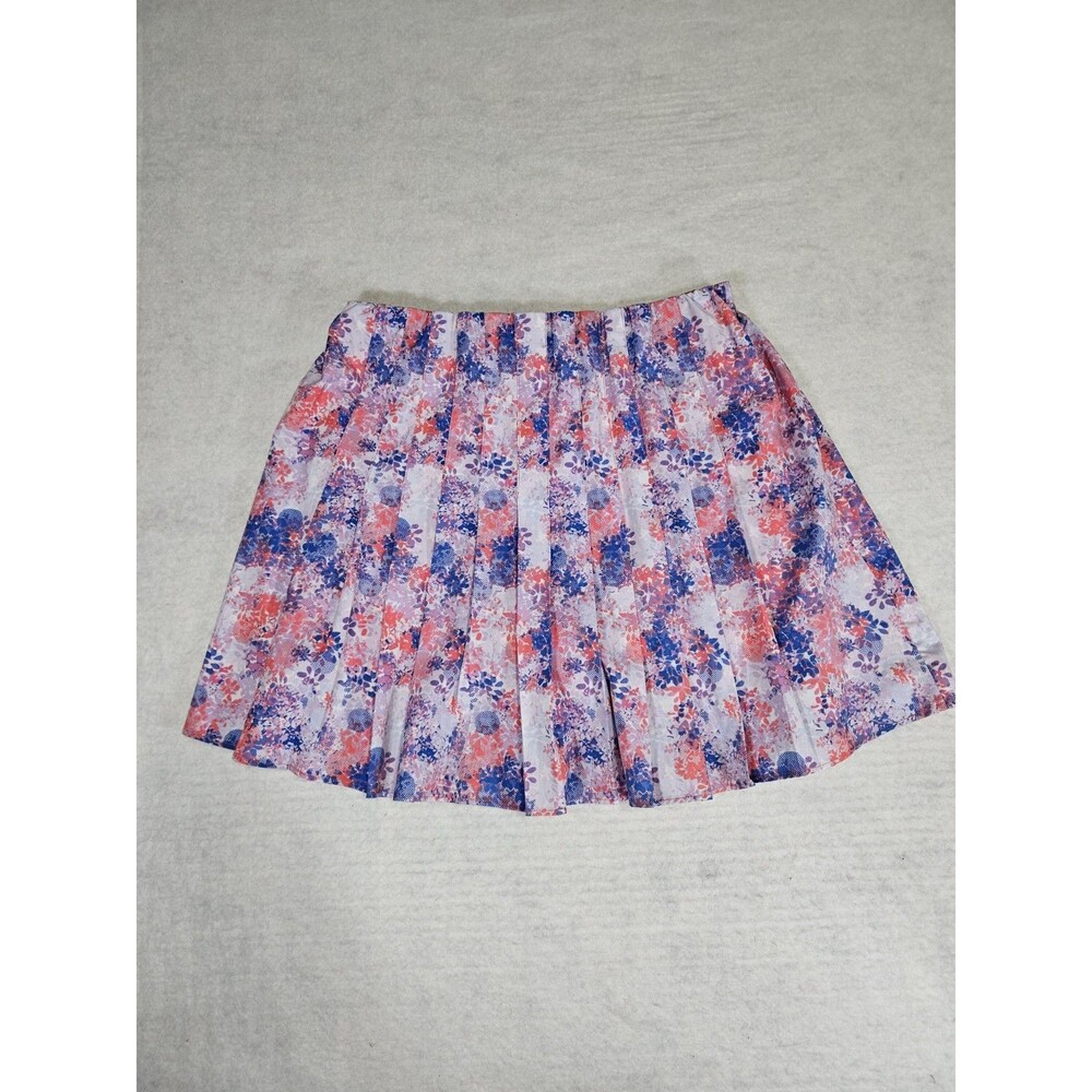 Kyodan Golf Skort Size G/L  Zippered Side Pockets Elastic Band Waist Pink